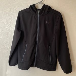 Under Armour Black Boys Large Jacket